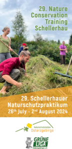 Flyer Schellerhauer Naturschutzpraktikum 2024