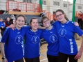 Unsere Frauen-Mannschaft nach ihrem 3. Platz, v.l.: Lisa, Sophie, Hanna, Elena