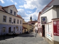 Idyllische Gassen in Příbram.