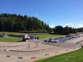 Die Biathlonanlage im Tehvandi Staadion in Otepää