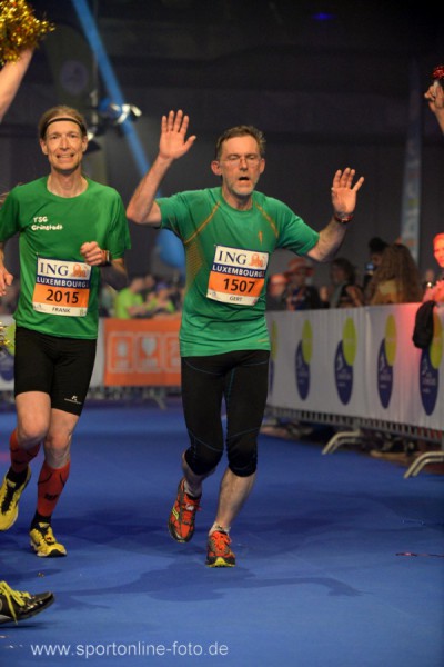 Gert Schmidt beim Night Marathon in Luxemburg international erfolgreich