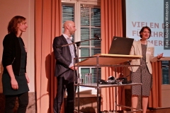 v.l. Fabiane Follert, Helge Fischer, JProf. Dr. Anne Lauber-Rönsberg